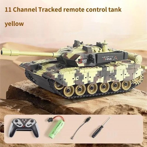 33cm Rc Tank Remote Control War Tanks Crawler Car Vehicle Battle Electric Model - Picture 23 of 27