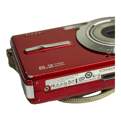 Kodak EasyShare M863 8.2MP Digital Camera Red PARTS/REPAIRS | eBay