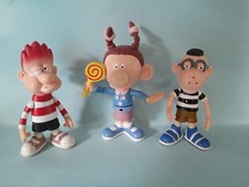 DISNEY  LOT DE 3 FIGURINES MAC DONALDS ET AUTRES TITEUF PAR ZEP 2003