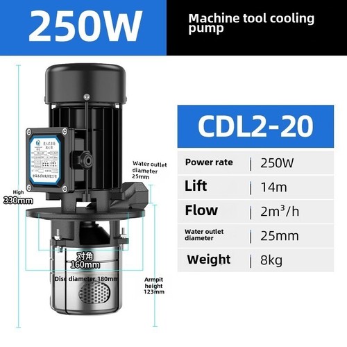 CNC Machine Tool Cooling Water Pump Special Machining Center Milling Machine - Bild 10 von 19