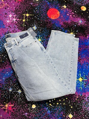Hollister Loose Epic Flex Blue Jeans Waist 34 Length 32 NWT Retail $50