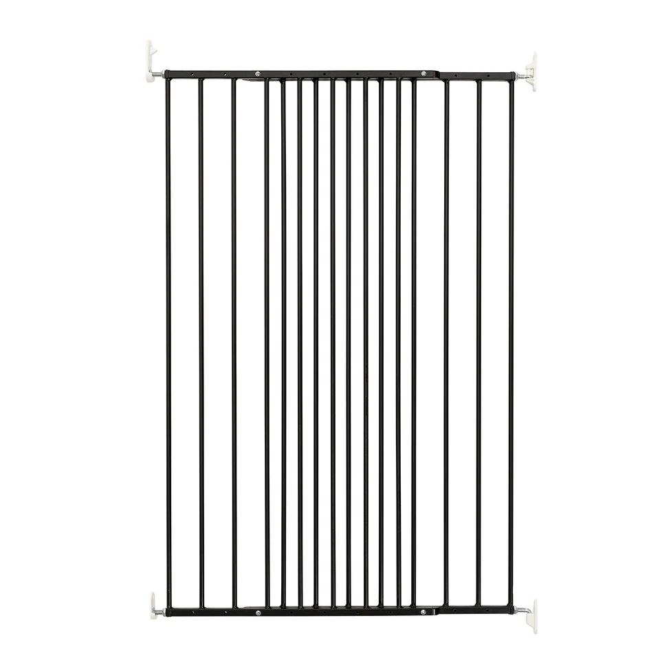DOLLE Tierschutzgitter Metall Türschutzgitter 62,5–106,8 cm ohne Stolperkante - Bild 3 von 4