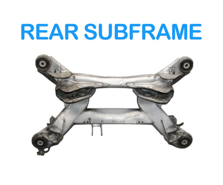 06-12 Bentley Continental Flying Spur Rear Subframe Crossmember Cross Member OEM