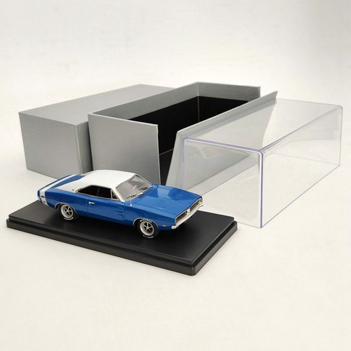 1:43 DODGE CHARGER R/T SE 1969 - blue & white Resin Limited Models - Picture 6 of 8