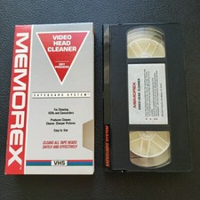 MEMOREX Video Head Cleaner Dry Process VHS Safeguard System For VCRs Camcorders