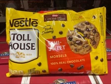 Nestle Toll House Semi Sweet Morsels Baking Chocolate Chips 72 oz JUMBO Bag