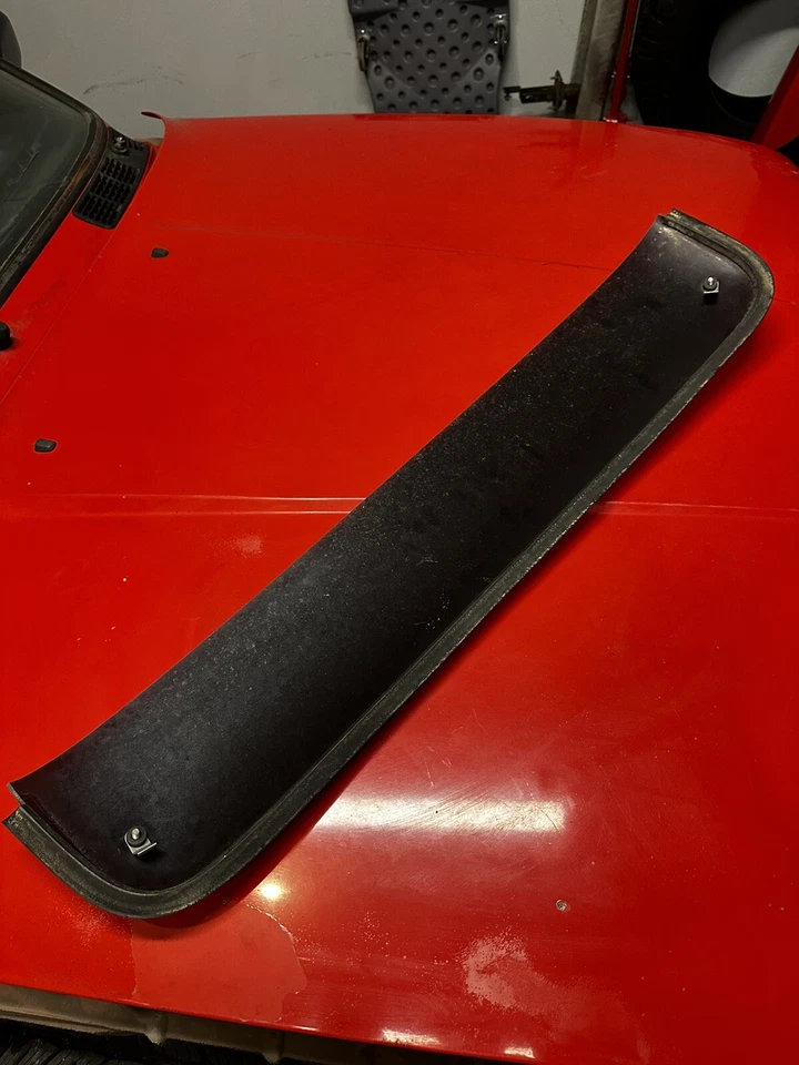 BMW 318i 325i E30 1984-1991 techo corredizo deflector de viento visera tintada OEM #2616M Foto 3 de 3