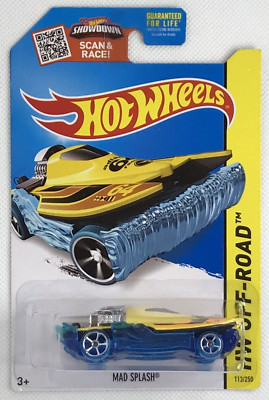 2015 Hot Wheels Treasure Hunts Mad Splash HW Off Road Limited Edition #113 / 250
