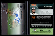 2022 Topps Stadium Club Base Auto Rookie #SCBA-ZL Zac Lowther