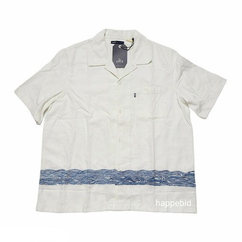 Chemise Décontractée Levi's Made&Camped - Broderie Blanche, Col Boutonné - Neuf Avec étiquettes