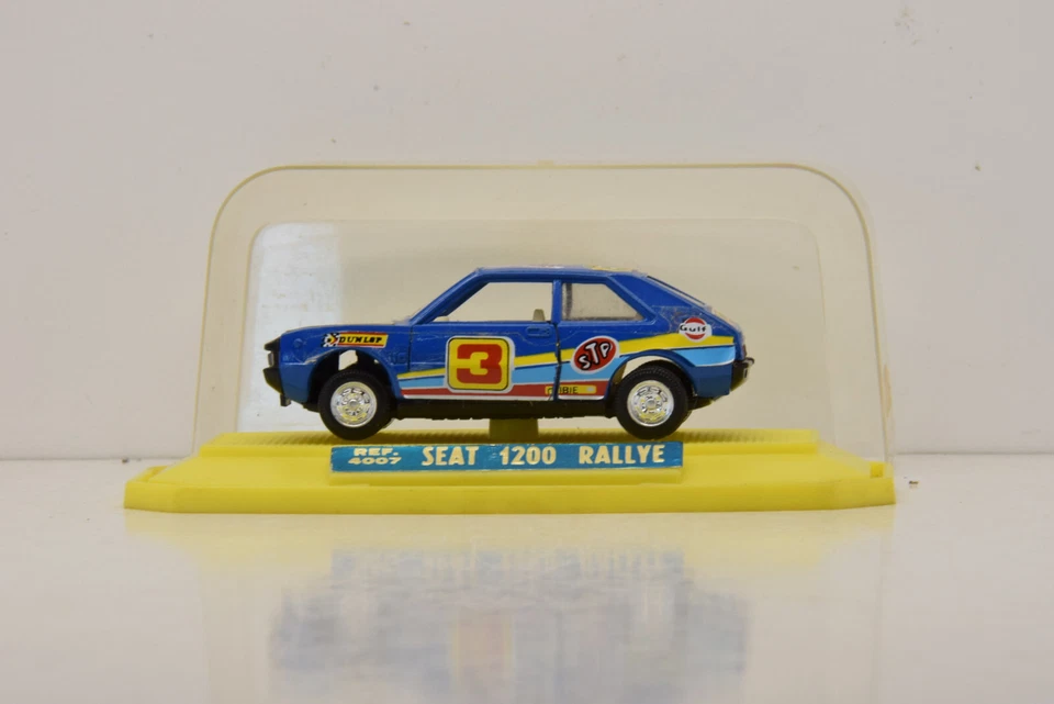 SEAT 1200 SPORT RALLYE 1976 MIRA 1/43 NEUVE EN BOITE D'EPOQUE REF. 4007 - Photo 2/4