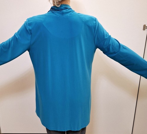 Long-Cardigan Couture Line HSE24_Gr.44-46_Türkis/Grün_Verzierungen_Schalkragen - Bild 5 von 6