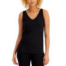 Alfani Ultra Soft Modal Tank Top Size XS -Classic Black-