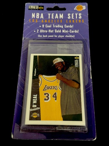 1996 NBA Team Set Collector’s Choice L.A Lakers Bryant Rookie Card Included