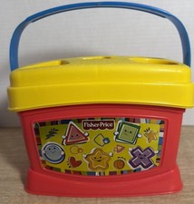 Fisher-Price Baby's First Blocks shape sorter toy. 10 Blocks. EUC