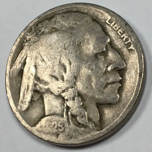 1925 United States Buffalo Nickel - (G/VG)  Good or Better KM#134 - BN25PG