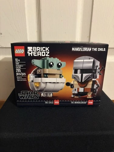 LEGO Star Wars The Mandalorian and The Child BrickHeadz Set 75317-SEALED