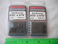 Lot of 2 DuraTrax DTXC1411 DTXC 1411, Ball Bearings, 5/32" x 5/16", RC R/C Car