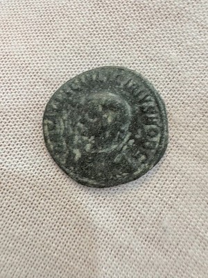 Ancient Roman Bronze Coin with Licinius II, as Caesar 317-324 A.D. Follis