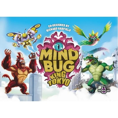 Mindbug x King of Tokyo Brettspiel - Brandneu Versiegelt