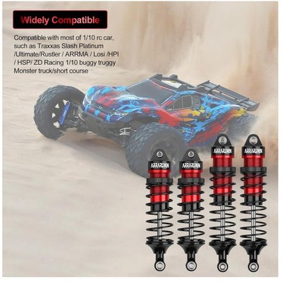 RC Car Shocks Set for Traxxas Slash/Rustler/Stampede