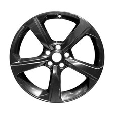 19x8.5 5 Spoke Rear Alloy Wheel Painted Deep Black Hypersilver 560-70961 19x8.5 5 Spoke Rear Alloy Wheel Painted Deep Black Hypersilver 560-70961