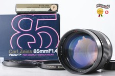 READ Almost Unused Contax Carl Zeiss Planar T 85mm F1.4 mmj Lens CY From JAPAN