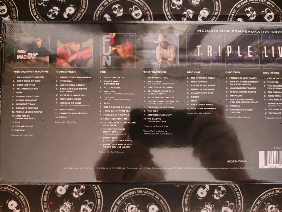Garth Brooks The Limited Series 7-Disc CD Box Set Time Traveler Triple Live NEW - Image 2 of 4