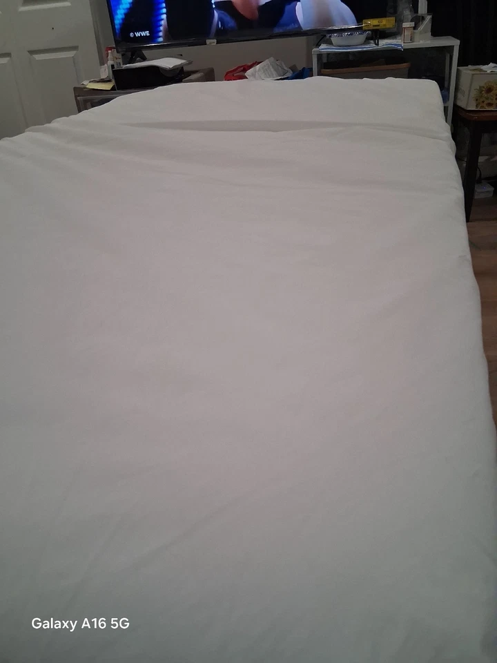 Colchón de espuma viscoelástica lúcida doble XL, mediano (LU12TX45MF) Foto 3 de 4