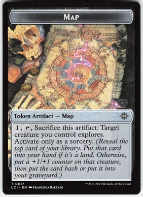 Map Token T The Lost Caverns of Ixalan 17 LP