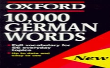 10, 000 German Words by Rowlinson, William Paperback Book The Fast Free Shipping