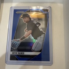 2025 Panini Prizm Baseball #223 BRYCE RAINER Blue Prizm /199