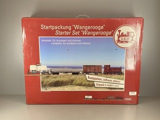 Track G LGB Starter Pack "Wangerooge" 70580 Original Packaging/1 JJ 100