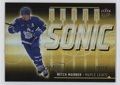 2024-25 Upper Deck Fleer Ultra Ultrasonic Gold 9/10 Mitch Marner #SN-22 d4e
