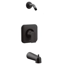 Moen Genta LX Tub Shower Trim Kit Matte Black Posi Temp T2473NHBL Open Box