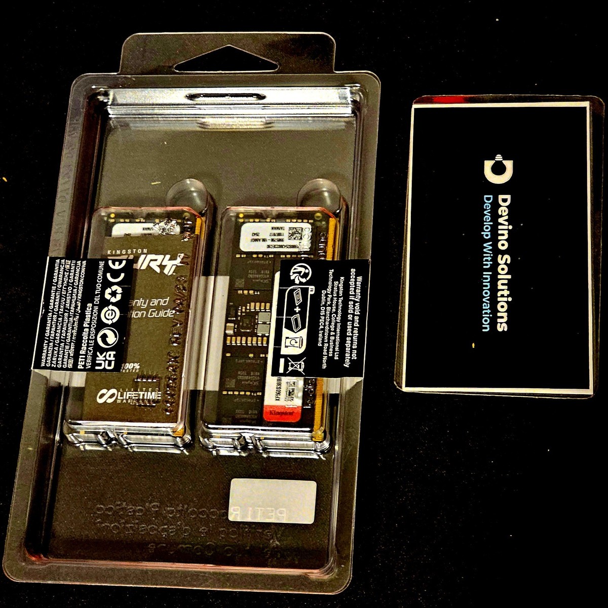 Kingston Fury Impact 32GB (16GBx2) DDR5 6000MHz CL38 SODIMM Laptop