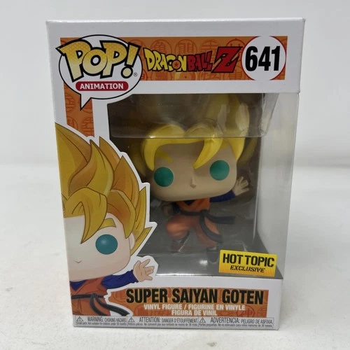 Funko Pop! 641 Super Saiyan Goten Hot Topic Exclusive Dragon Ball Z Animation