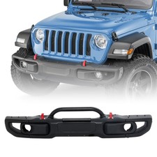 10th Anniversary Front Bumper For 2018-2026 Jeep Wrangler Jl Jt Wo Sensors