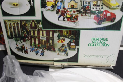 Dept 56 Village Animated Revolving Turntable #52640 - Tested Working - Picture 3 of 5