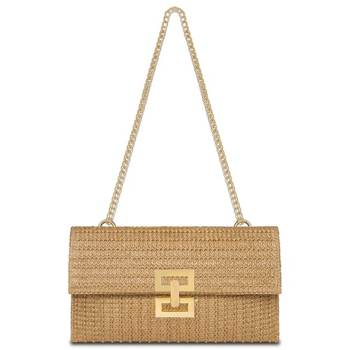 Straw Clutch Purse for Women Designer Evening Handbag Summer Beach Shoulder C...