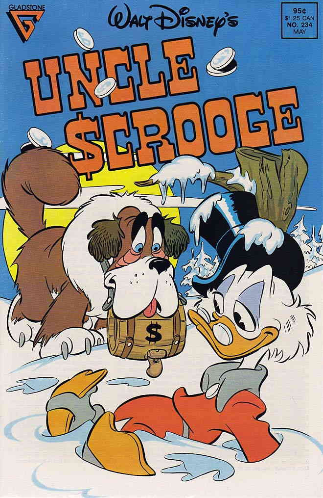 Uncle Scrooge #234 VF by Walt Disney Gladstone comic we combine shipping