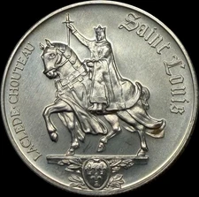 1964 St. Louis Bicentennial SC50C Silver Heraldic Art - .925 Sterling