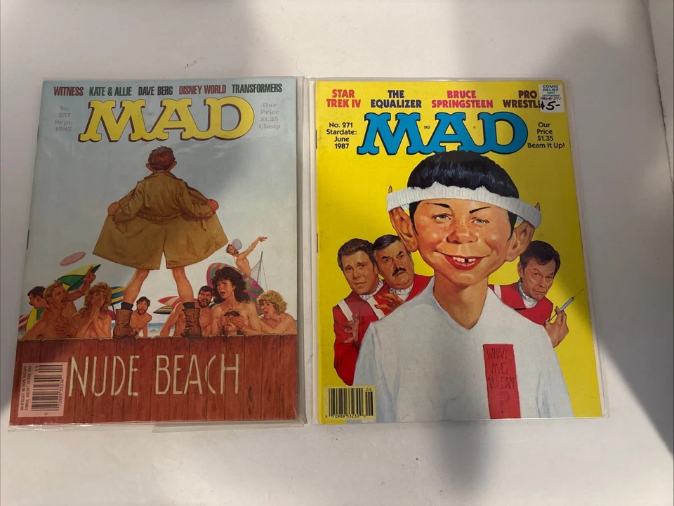 MAD Magazine Lot of 34 Issues 1980’s, 90’s& 2000’s Comics - Image 2 of 4