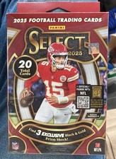 2025 Panini Select Football Trading 20 Card Hanger Box Sealed 🔥