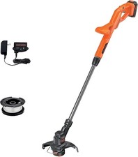 BLACK+DECKER 20V MAX Weed Wacker Cordless String Trimmer Edger Lawn Tool, 10-Inc