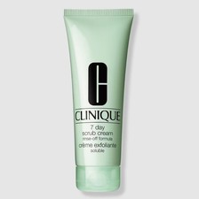 Clinique 7 Day Face Scrub Cream Rinse-Off Formula NEW Size: 8.5 oz Hot