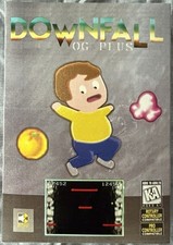 Atari Jaguar Downfall OG Plus Cartridge Complete CIB