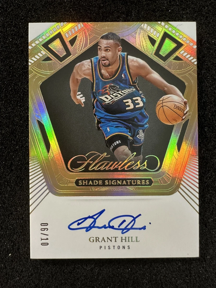 Panini Grant Hill Basketball Original Autographed Sports Trading