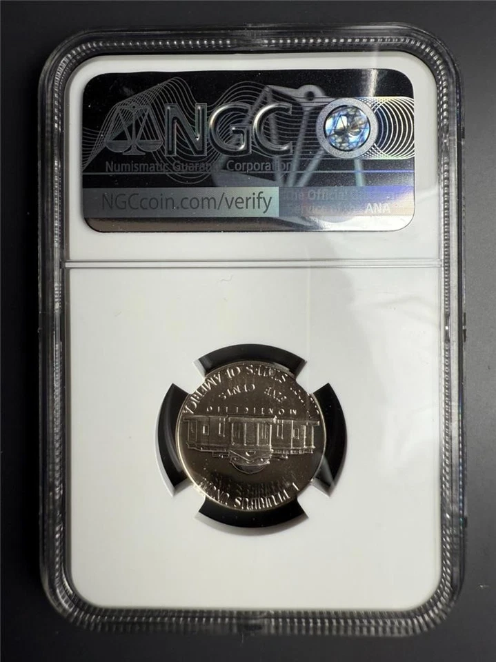 1976 S JEFFERSON NICKEL 5C PF69* STAR CAMEO NGC PR69 GREAT EYE APPEAL SKU 3878 - Image 2 of 2