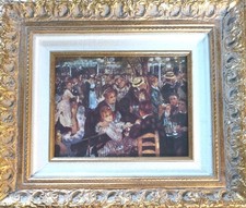 Le Moulin De La Galette By Pierre-Auguste Renoir LITHOGRAPH Framed  Matted Art
